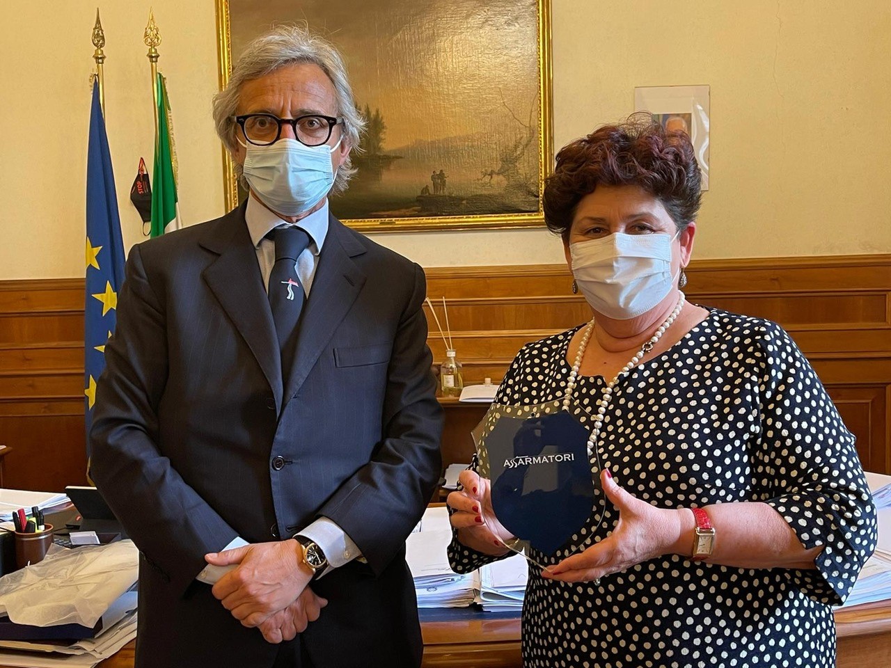 Sul rinnovo green della flotta e sui porti Assarmatori incontra la Vice Ministra Bellanova