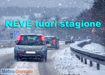 Il grande freddo tardivo d’inizio maggio, con neve a bassa quota
