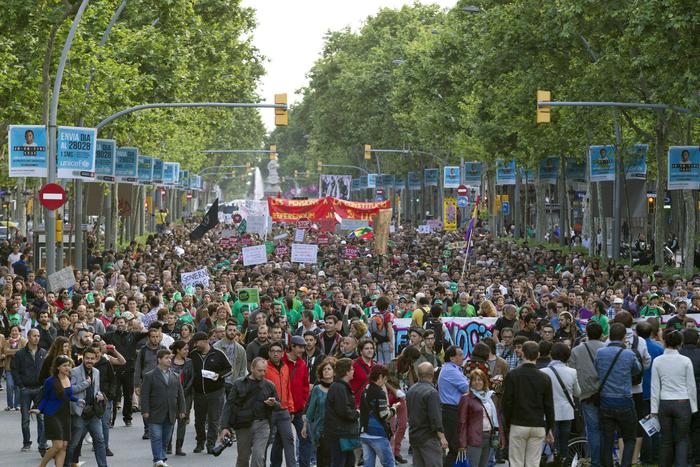 La Spagna ricorda le proteste degli indignados 10 anni dopo