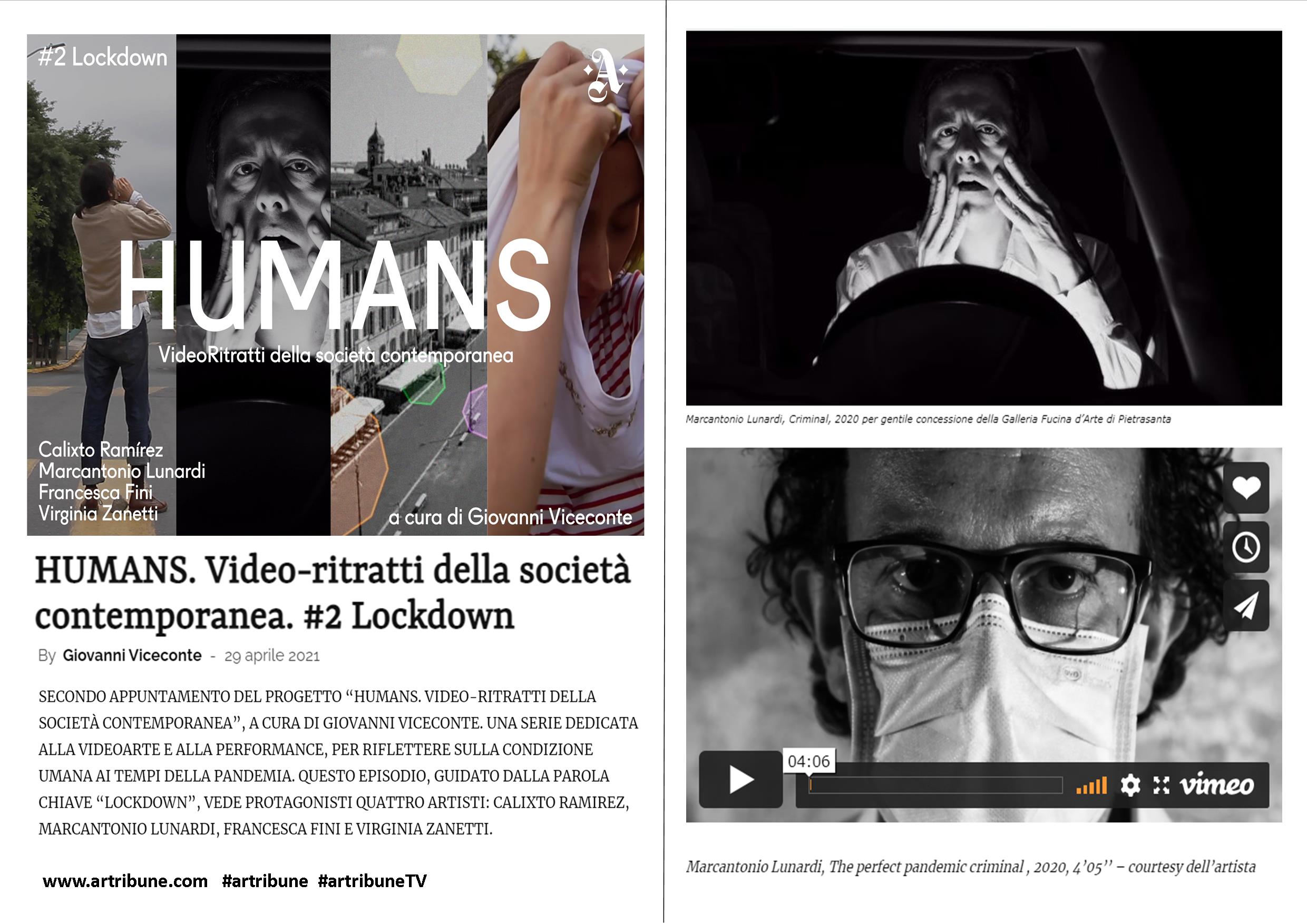 Una mostra online a puntate nata in un momento di “isolamento” dell’uomo contemporaneo