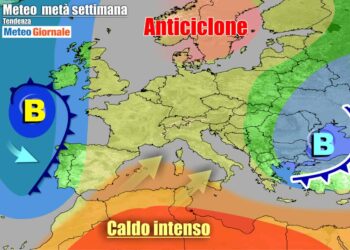 METEO 7 Giorni. Verso il primo caldo dell’estate sull’Italia