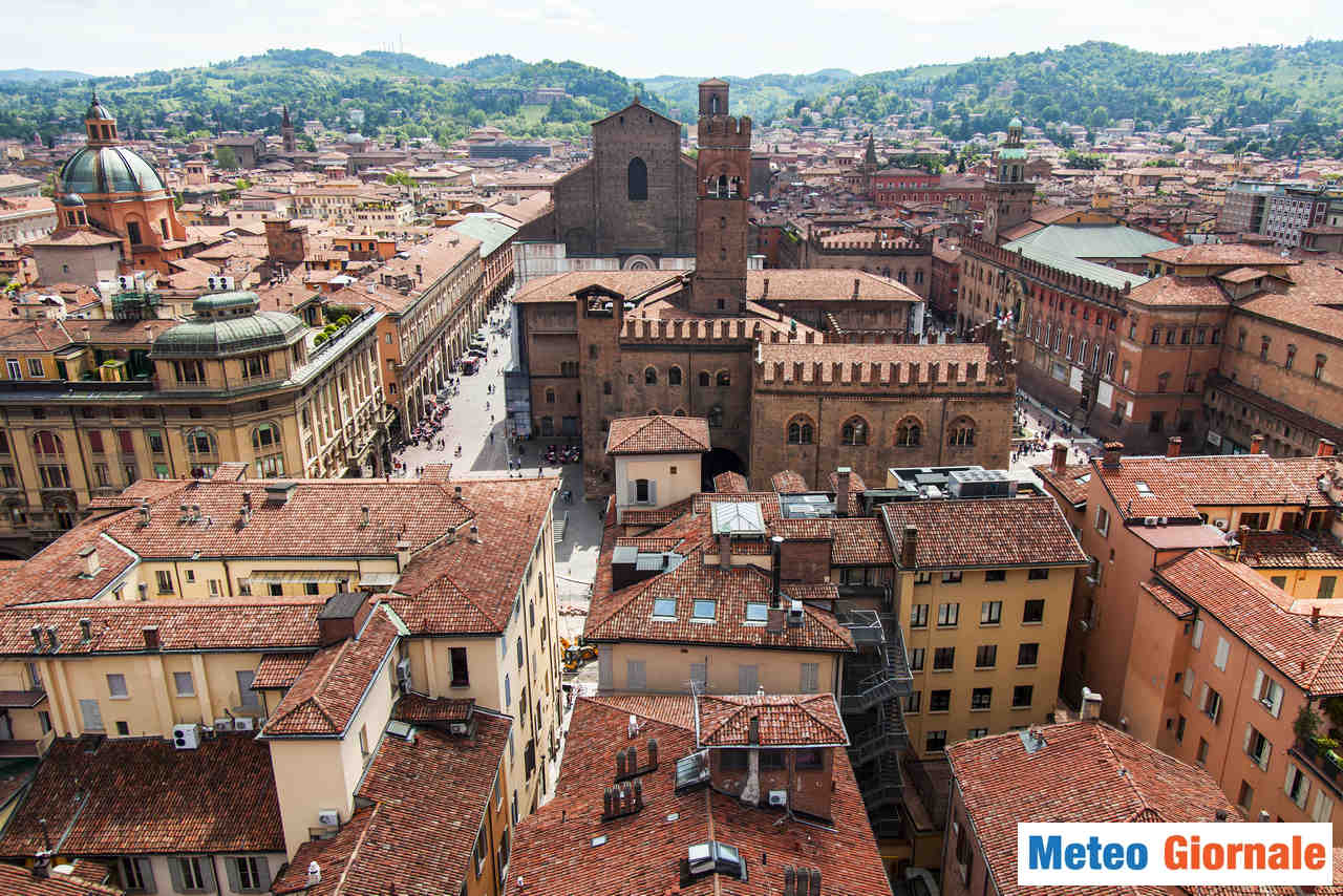 Il meteo su Bologna 