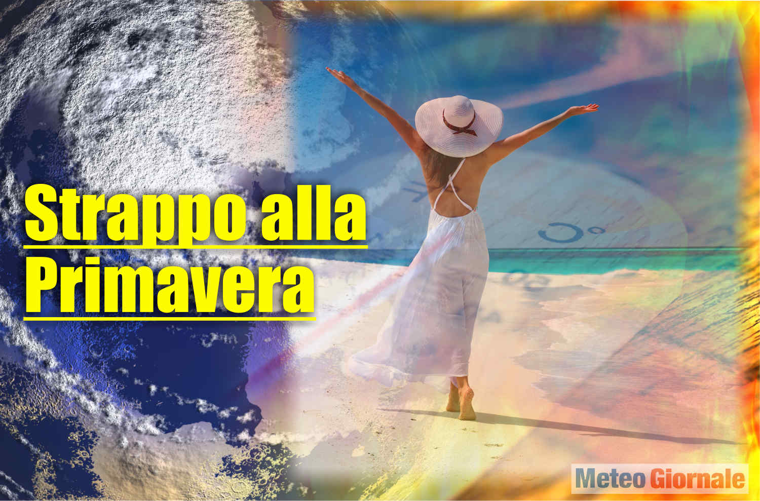 Meteo con STRAPPO alla Primavera, dal CALDO alla TEMPESTA