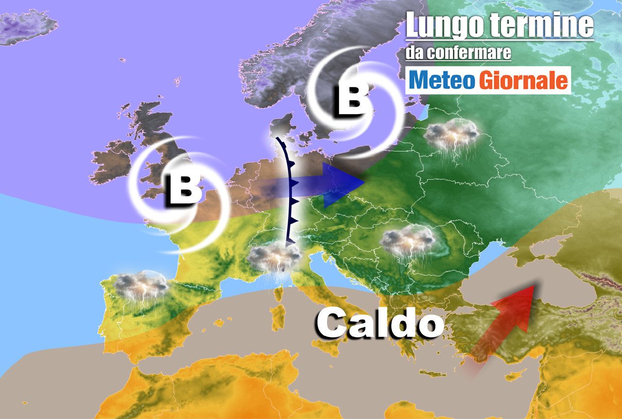 Meteo Italia al 25 maggio: l’Estate dovrà attendere