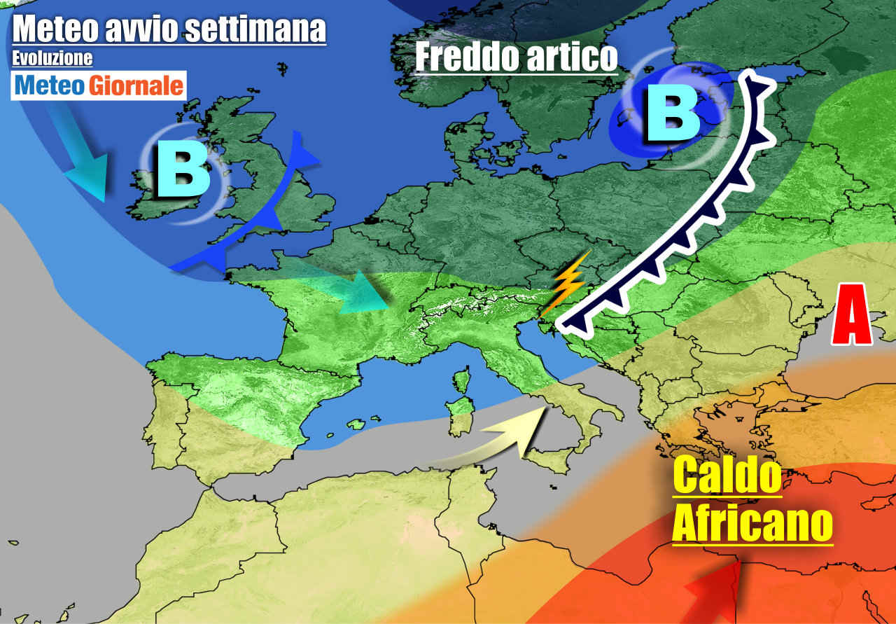 METEO Italia. Insidie attese anche nella nuova settimana, ecco dove pioverà