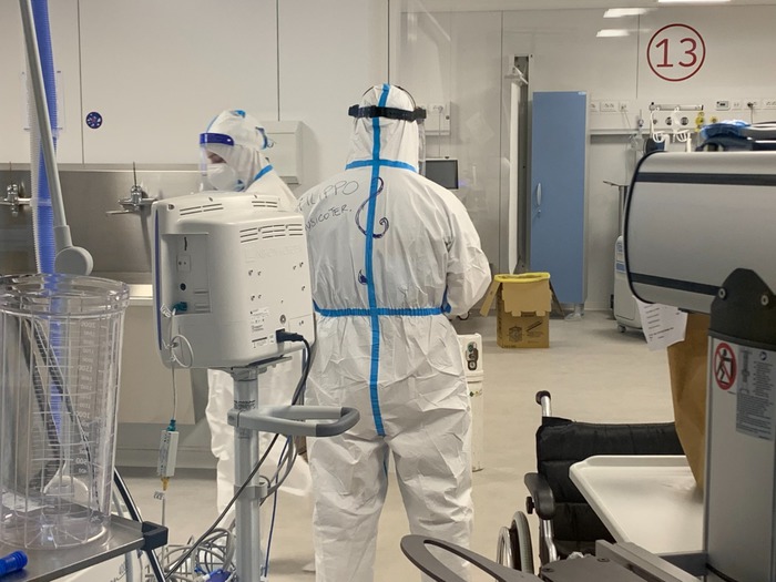 Musicoterapia in ospedale Fiera Bari, ‘più saturazione’