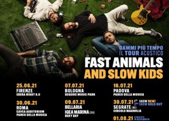 FAST ANIMALS AND SLOW KIDS FINALMENTE DI NUOVO SUL PALCO CON DAMMI PIÙ TEMPO – IL TOUR ACUSTICO