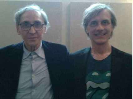 Il pianista Arturo Stàlteri e Franco Battiato