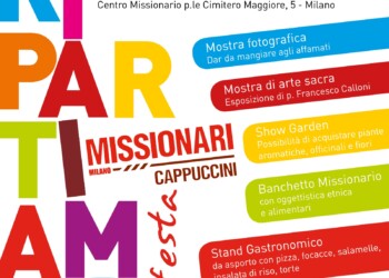 SOLIDARIETÀ: Festa al convento dei Frati missionari “Ripartiamo insieme”