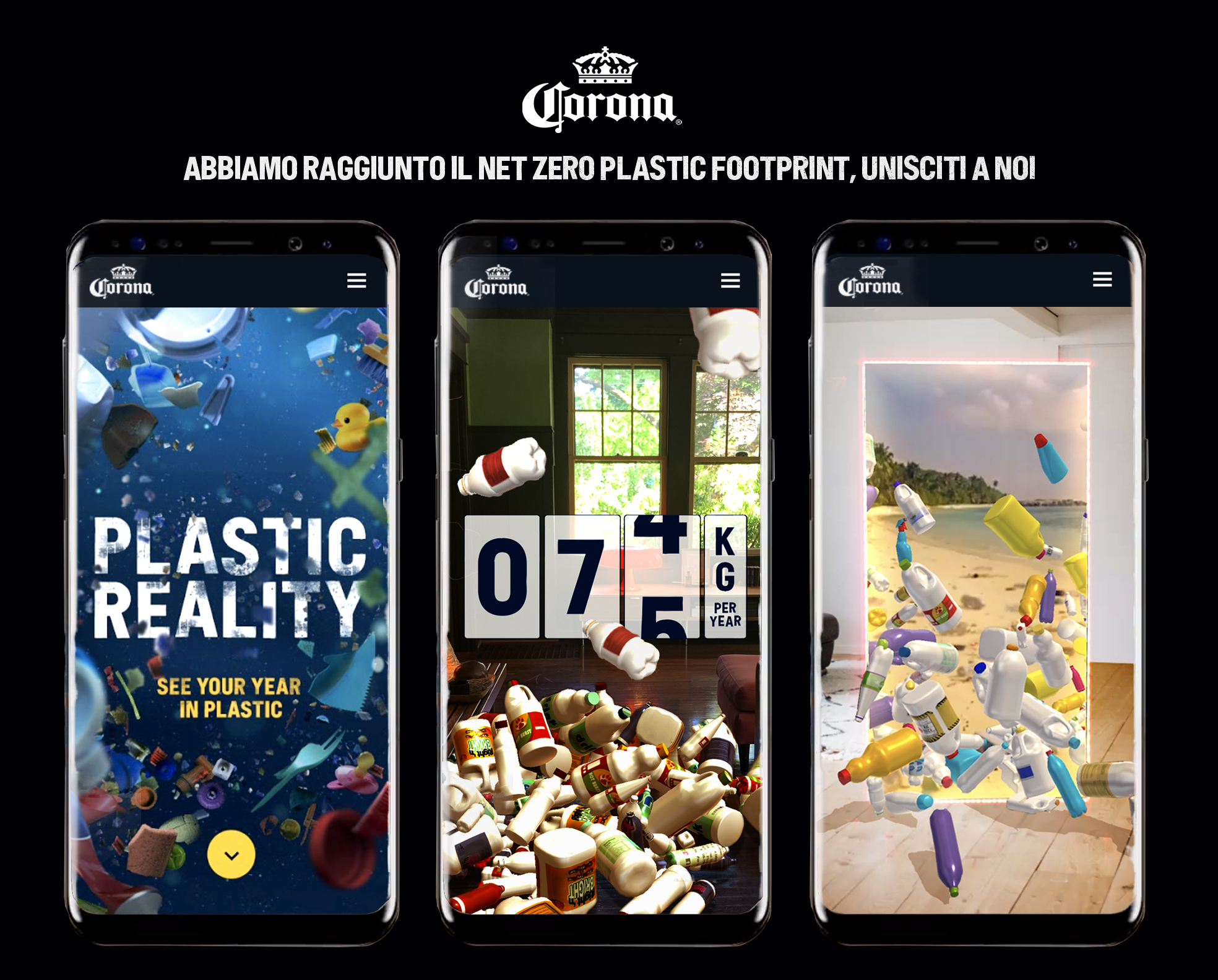 CORONA È IL PRIMO BRAND BEVERAGE AL MONDO  A RAGGIUNGERE IL “NET ZERO PLASTIC FOOTPRINT” IN TUTTO IL PIANETA