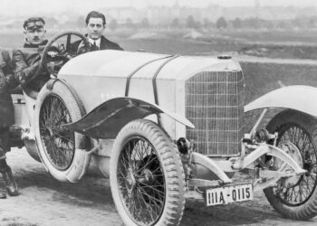 Festa Mercedes, cent’anni fa la prima auto con quattro freni