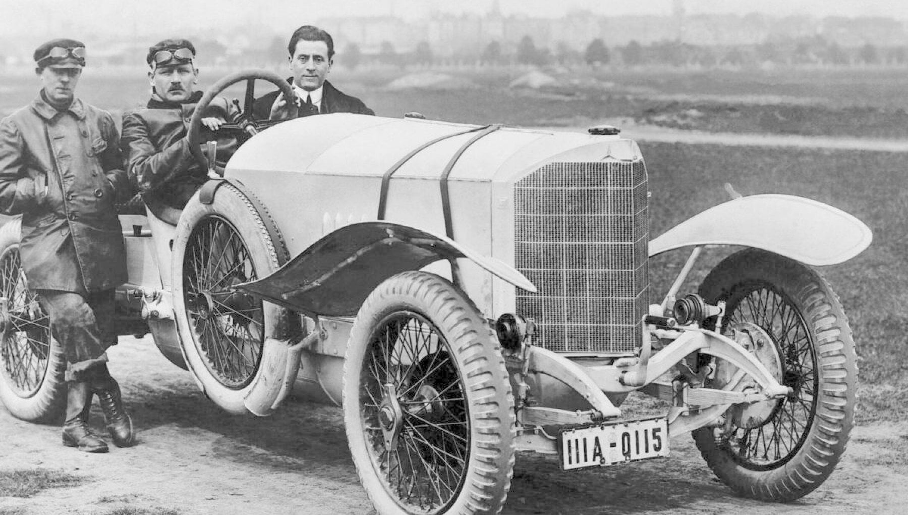 Festa Mercedes, cent’anni fa la prima auto con quattro freni