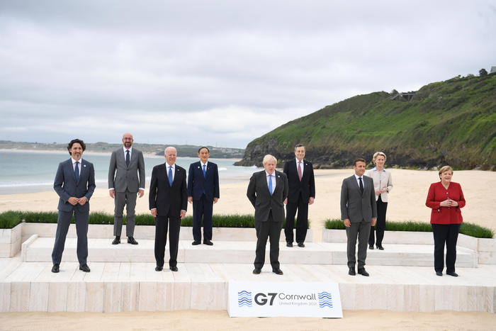 G7 al via, è il primo in presenza dopo lo scoppio della pandemia