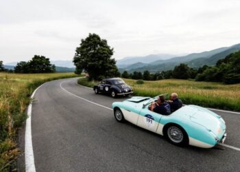 La Mille Miglia fa rotta verso Roma