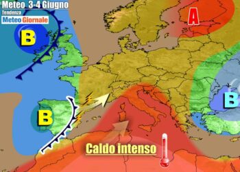 METEO 7 Giorni. Inizia l’estate sull’Italia, CALDO in arrivo