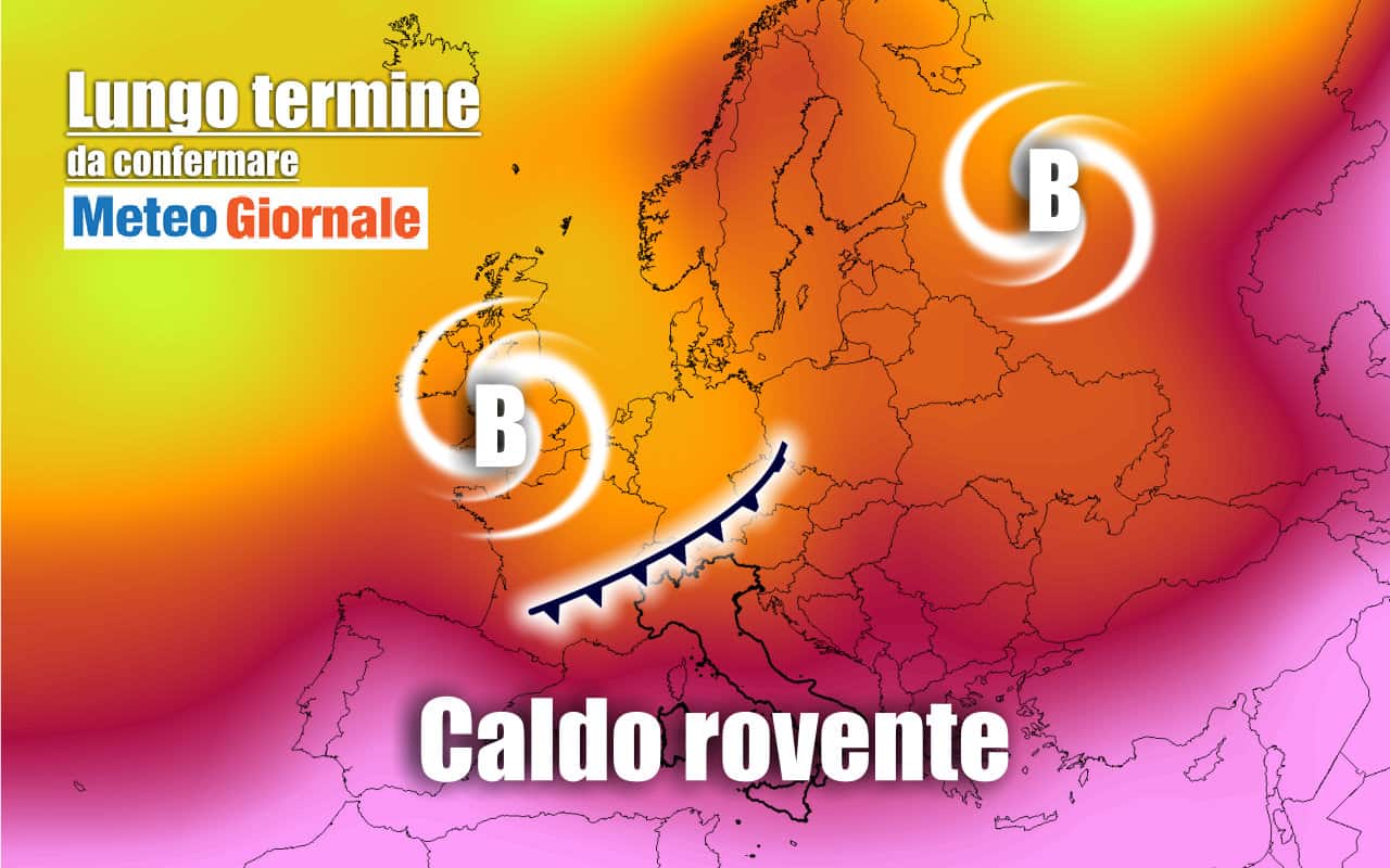 lungo termine domenica 1 - Meteo Italia al 12 luglio: ANTICICLONE africano al comando