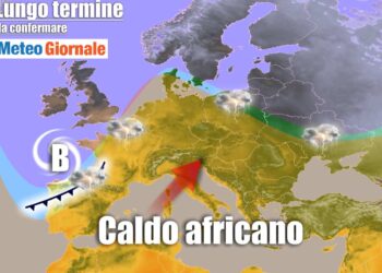 METEO Italia al 25 giugno: aria ROVENTE dall’Africa