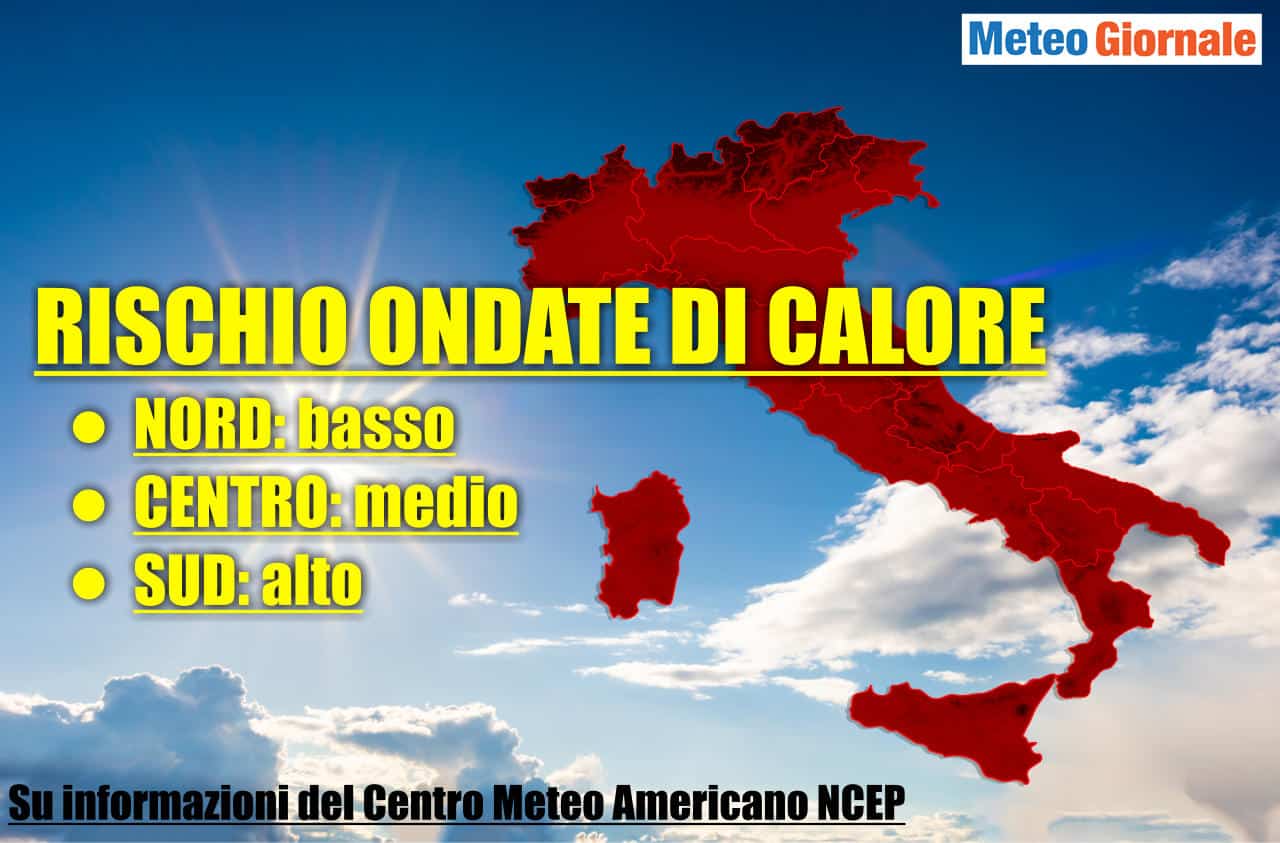 METEO: monitoraggio ondate di caldo dall’Africa entro a metà Giugno