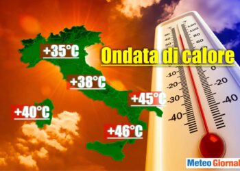 METEO: Nord Italia piomba nel caldo infernale RECORD. È solo l’anteprima