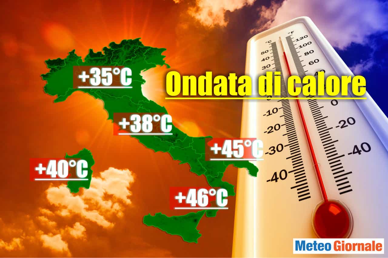 ondata di calore record