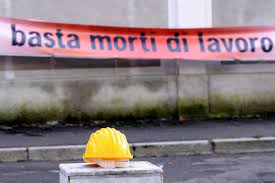 Incidente sul lavoro, ora basta il Governo fermi questa strage infinita