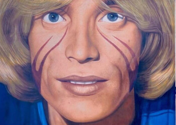 NINO D’ANGELO, BAGNO DI FOLLA A SAN PIETRO A PATIERNO: ECCO IL MURALES REALIZZATO DA JORIT