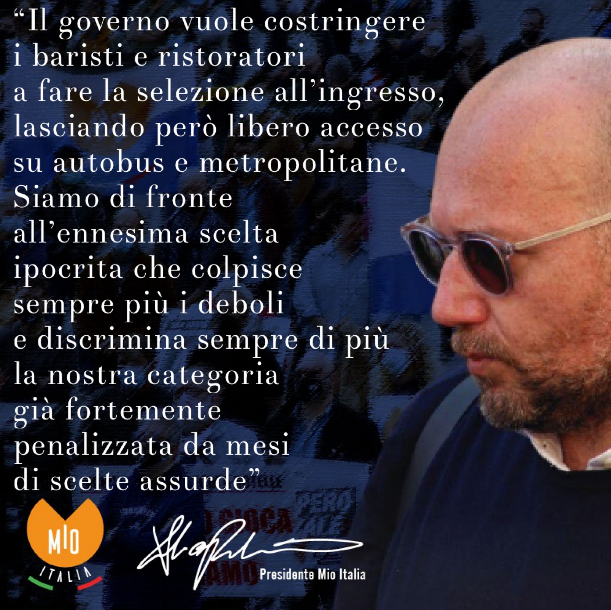Bianchini, nulla di nuovo sotto il sole, ristoranti capro espiatorio anche d’estate