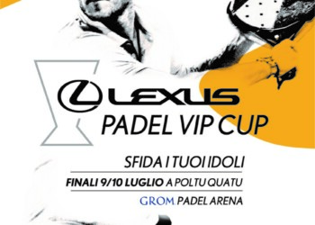 CON FRANCESCO TOTTI A POLTU QUATU PER IL LEXUS PADEL VIP CUP