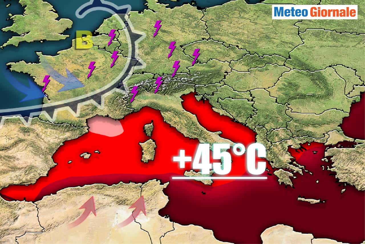 meteo estivo 2021 a rischio ondate di calore