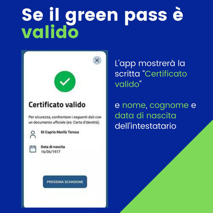 Green pass: ministero,attiva funzione recupero dell’Authcode