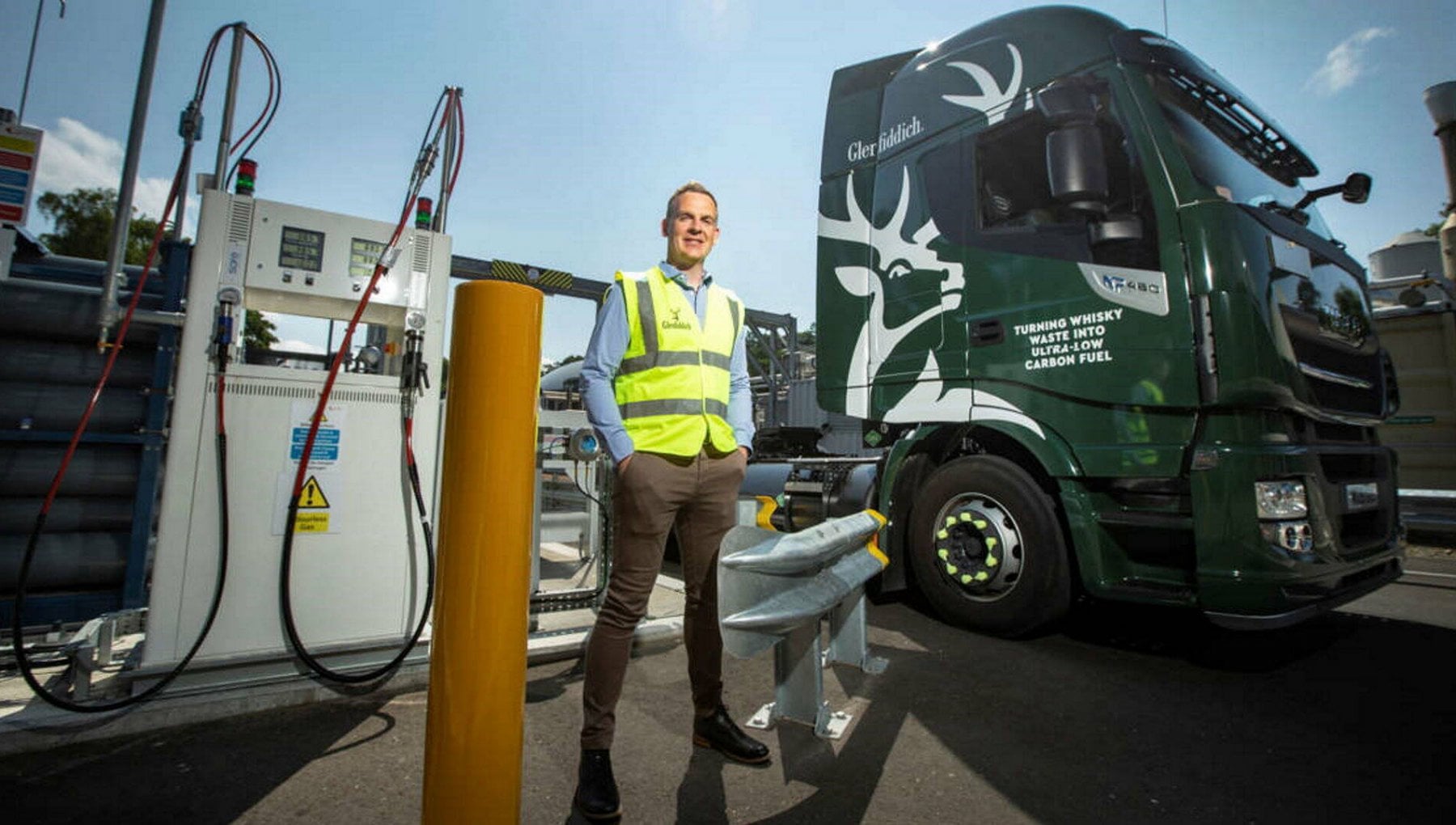 Idea Scozia, i camion che vanno a whisky