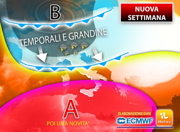 Meteo, da oggi calo termico poi di nuovo temperature salgono