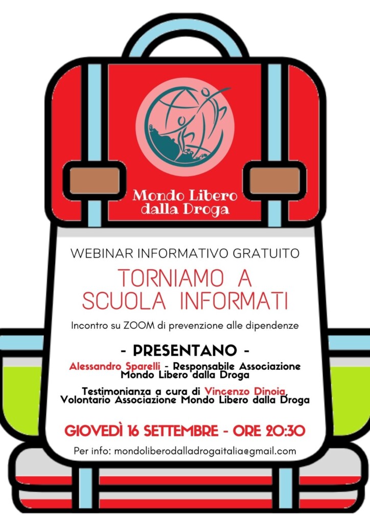 associazione Mondo Libero dalla Droga,