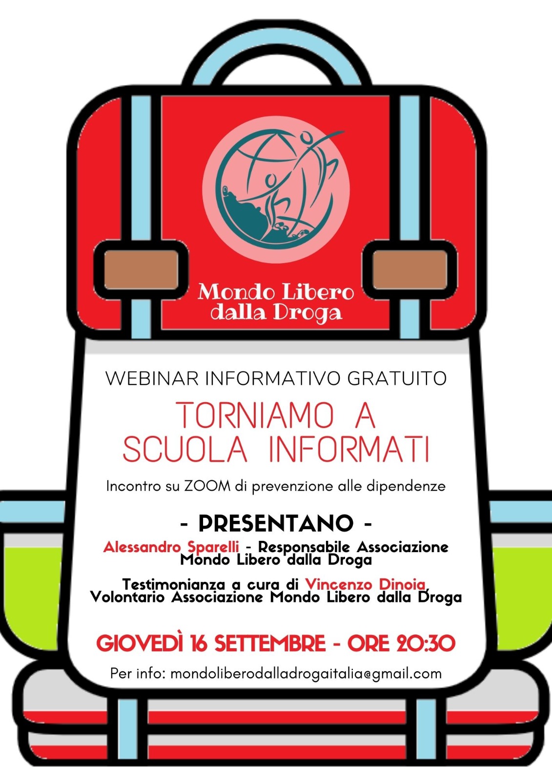 associazione Mondo Libero dalla Droga,