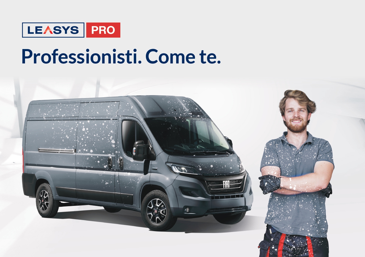 NASCE LEASYS PRO, IL NOLEGGIO A LUNGO TERMINE PENSATO ESCLUSIVAMENTE PER I VEICOLI COMMERCIALI