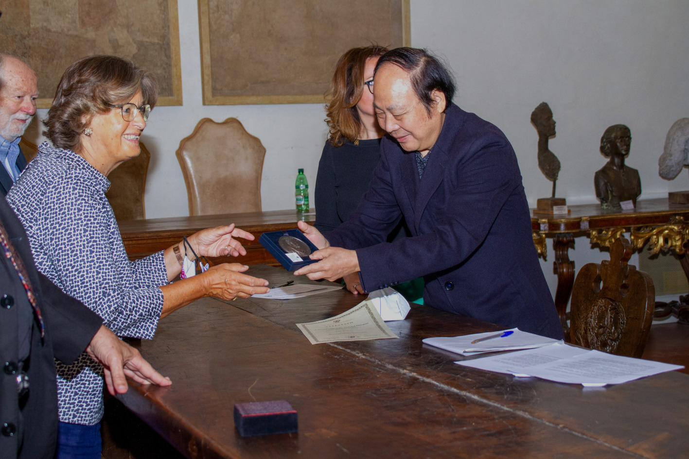 Liu Youju Accademico d’Onore dell’Accademia delle Arti del Disegno