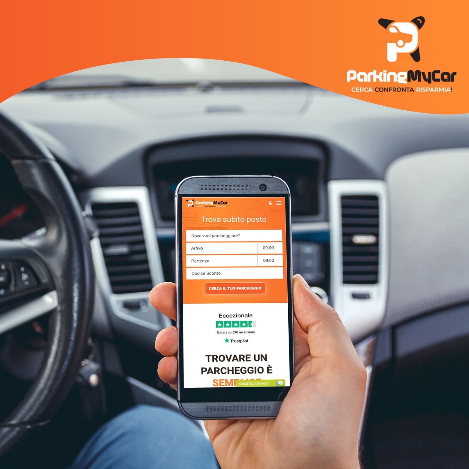 Quanto tempo perdi cercando un posto in cui parcheggiare?