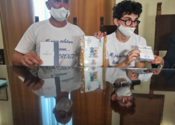 Il “viaggio” di Lorenzo e del papà Franco è iniziato oggi da Pescara