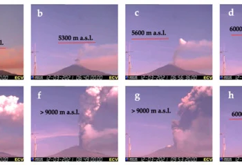 Etna. Analizzata la fontana di lava del 12 marzo 2021 e la formazione della colonna eruttiva