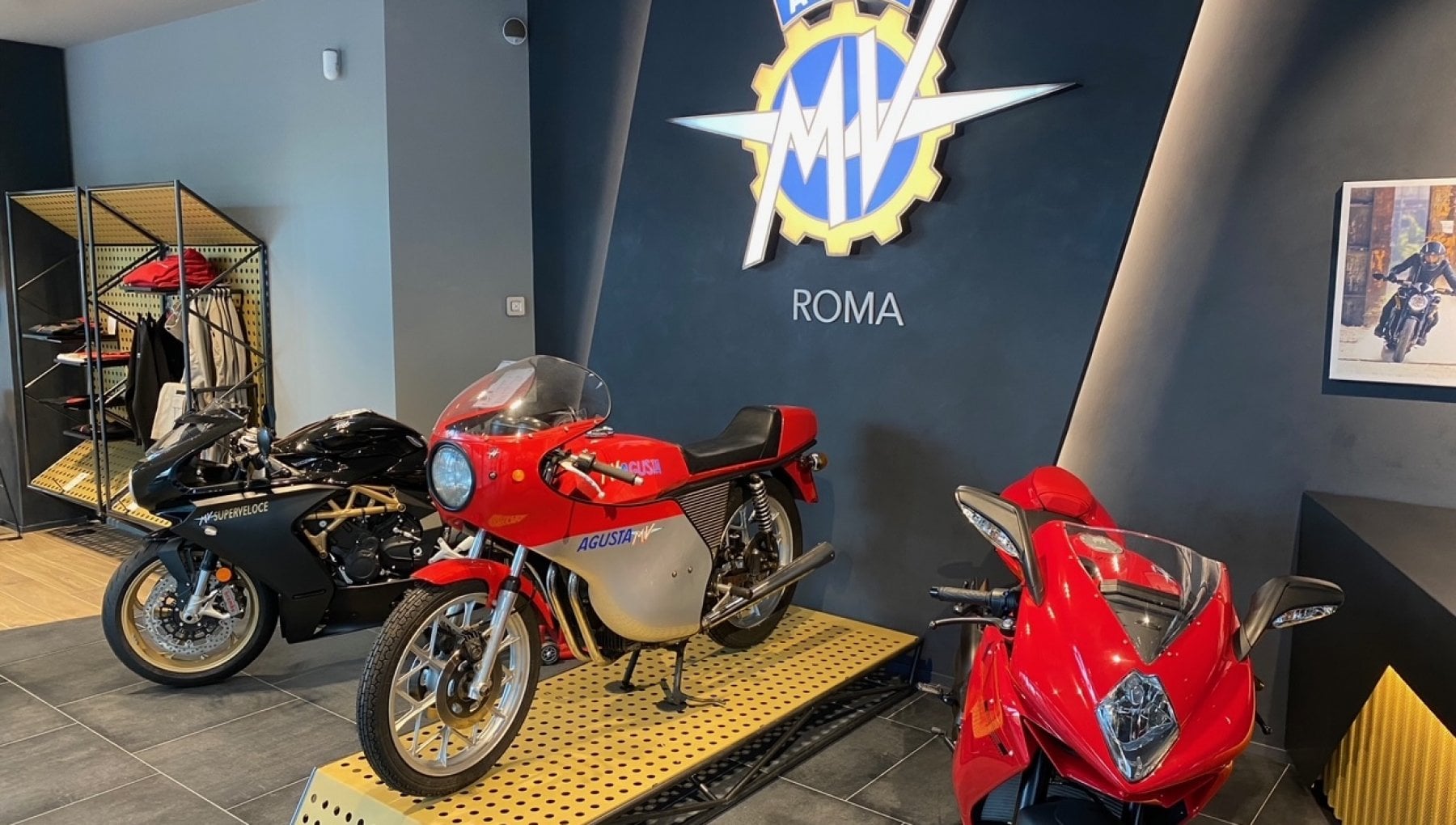 MV Agusta si fa bella per Roma