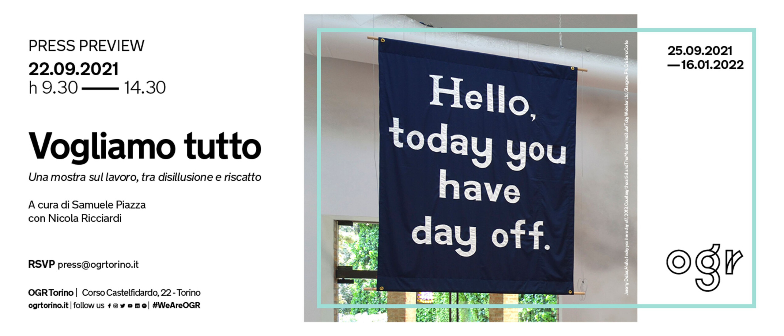 Vogliamo tutto. Una mostra sul lavoro, tra disillusione e riscatto