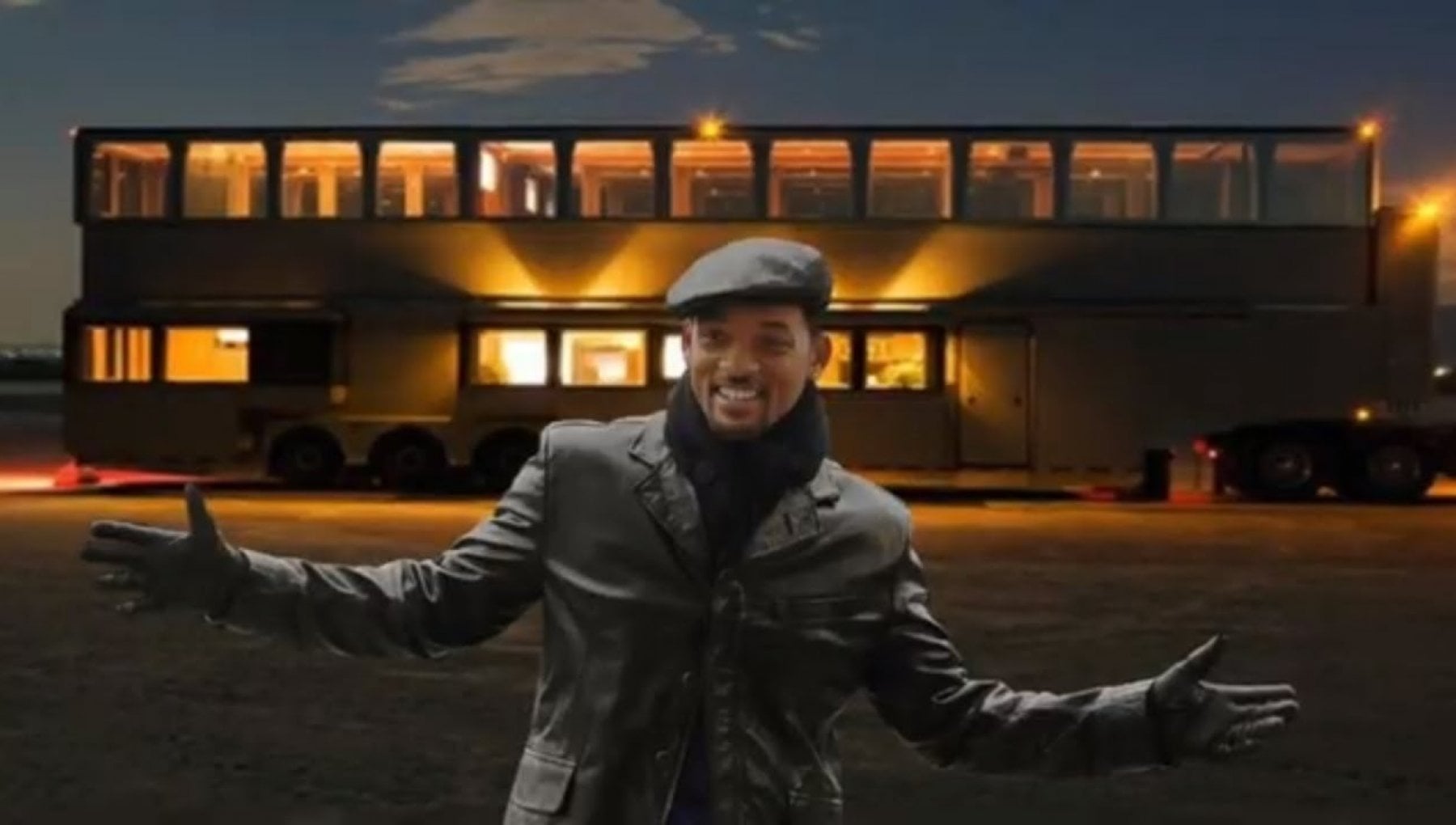 Will Smith, il video del camper più grande del mondo