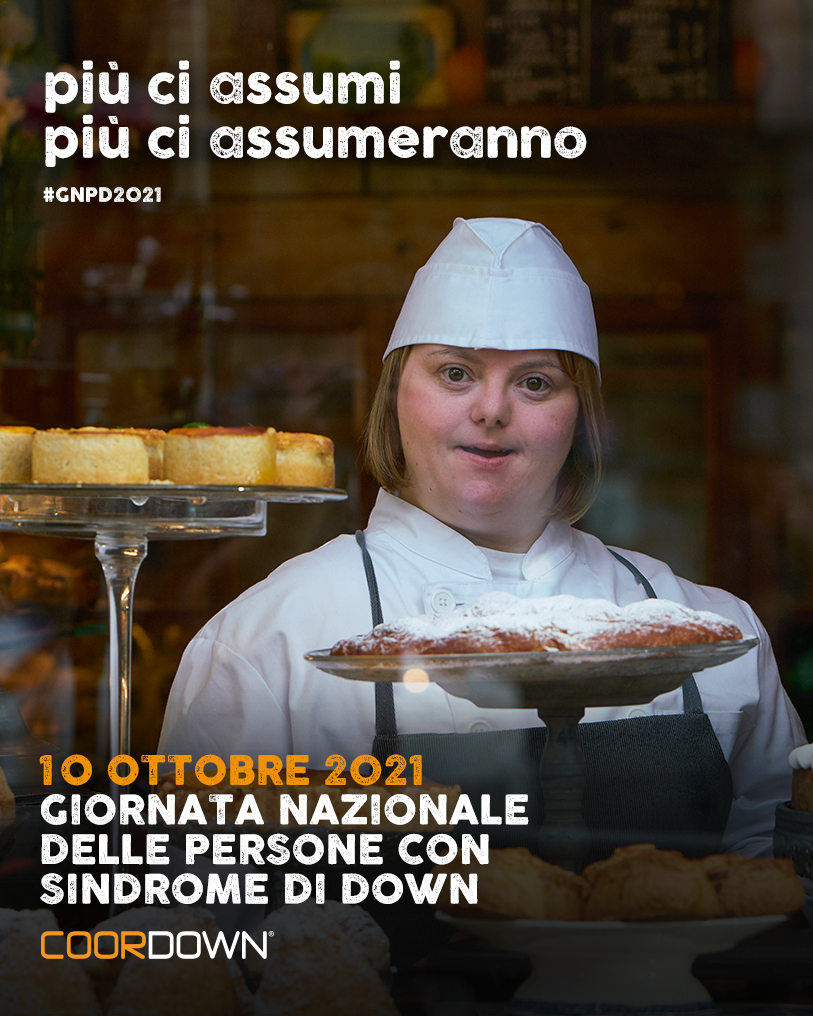 CoorDown torna in 200 piazze in tutta Italia per promuovere l’inclusione lavorativa delle persone con sindrome di Down