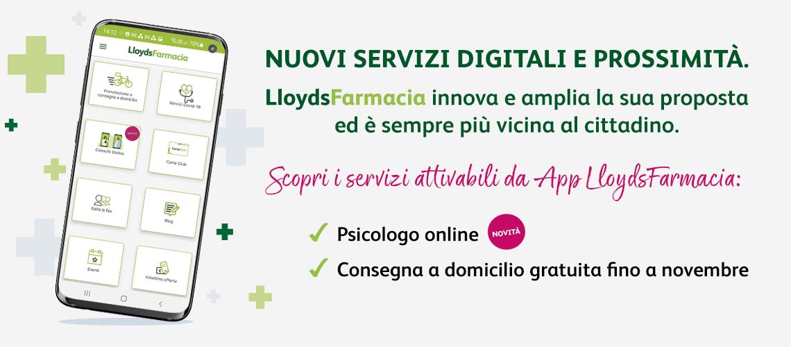 ‘Psicologo on line’ a costi agevolati e consegna a domicilio gratuita, con l’App Lloyds