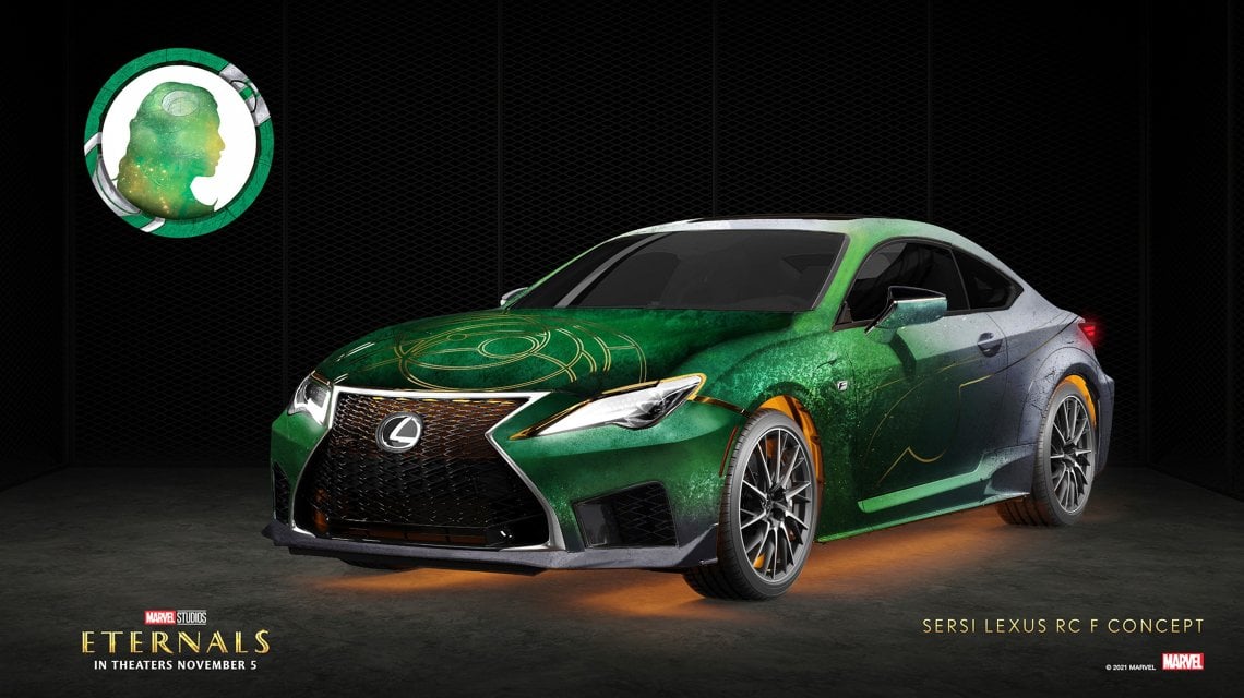 Lexus svela i veicoli “Eternals” di Marvel