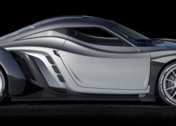PS-01, la supercar da 600 Cv a prova di aquaplaning
