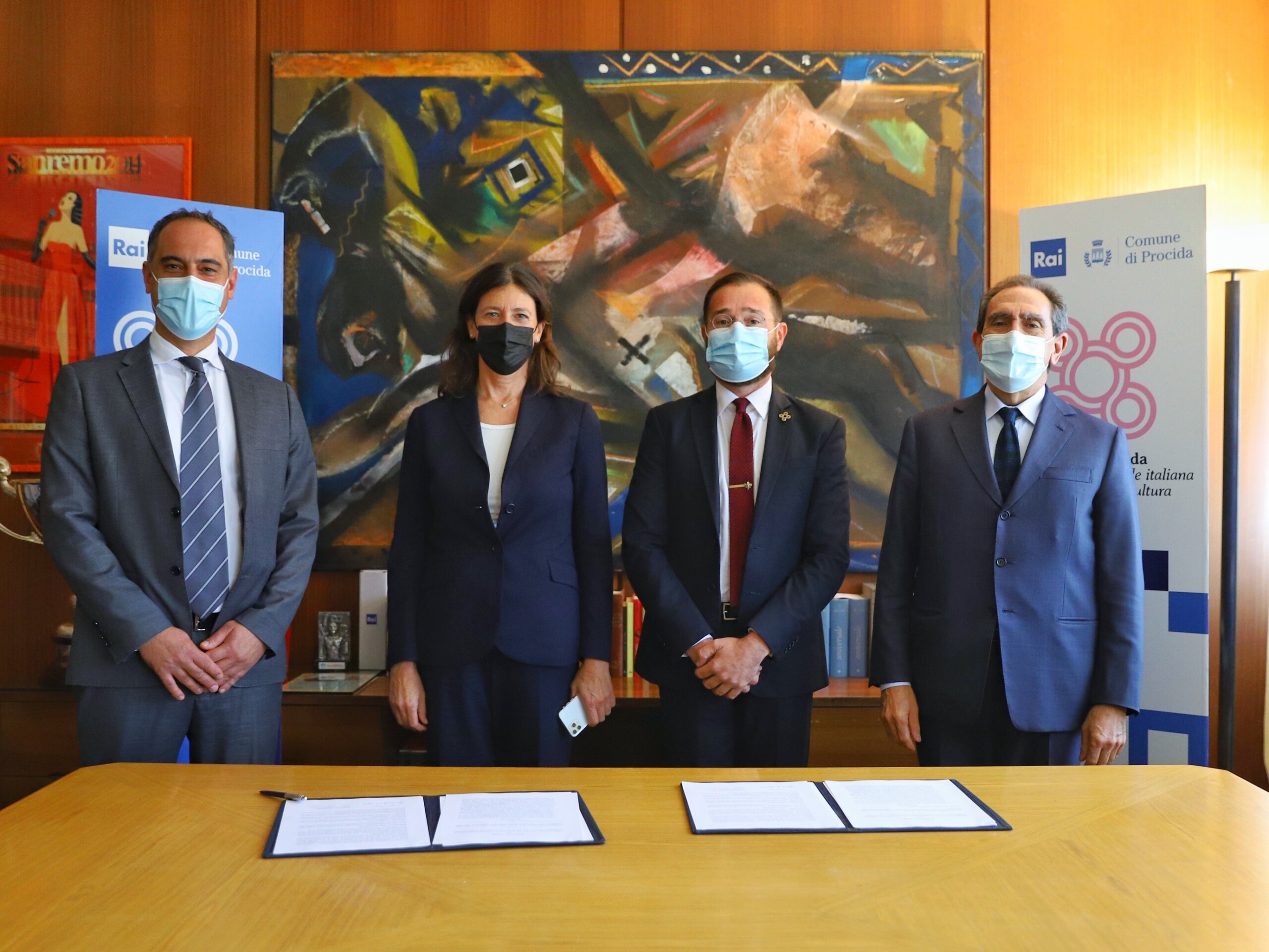 Procida 2022, firmato protocollo d’intesa con la Rai: “Insieme per la cultura”