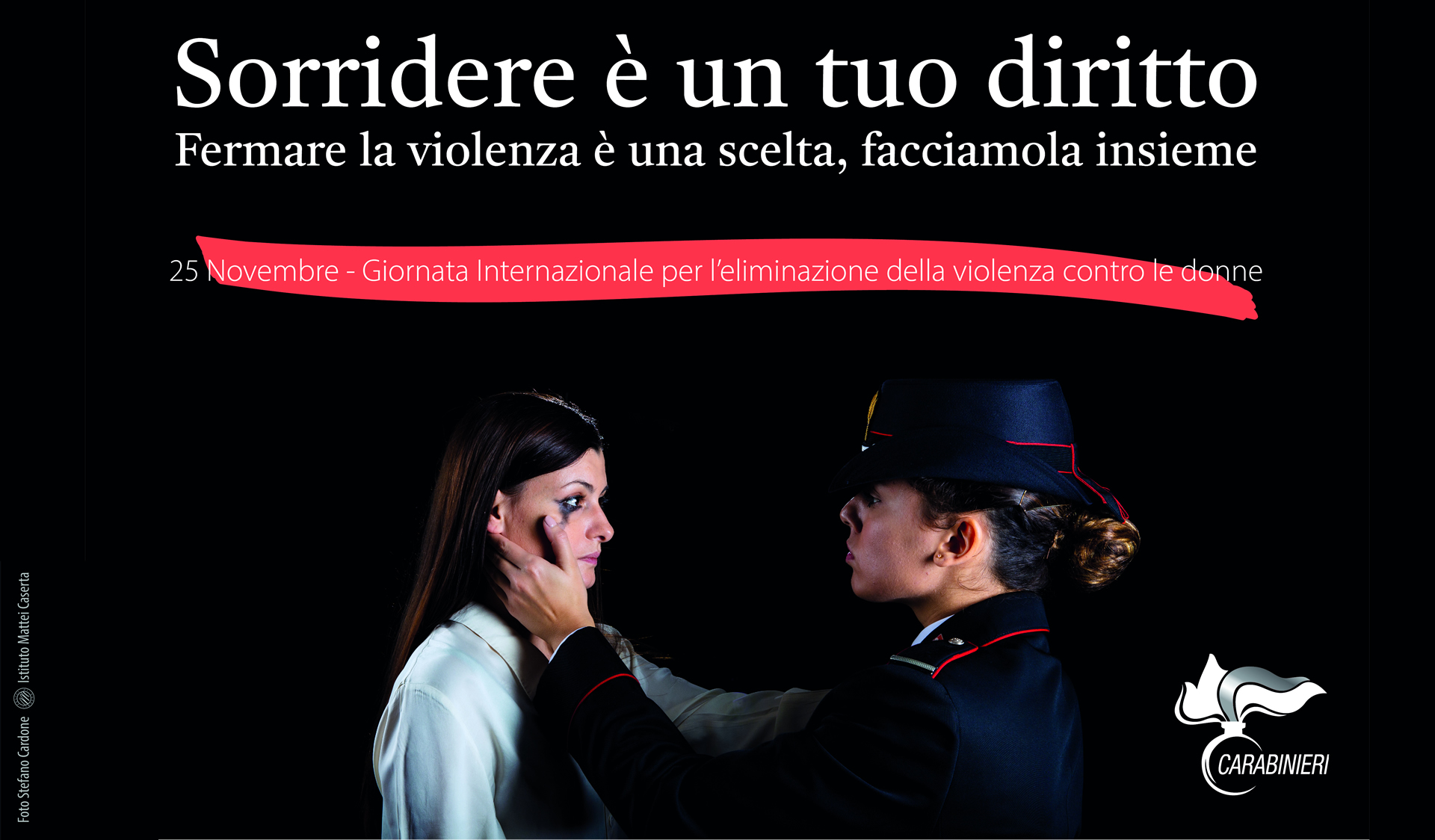 L’ARMA DEI CARABINIERI CONTRO LA VIOLENZA SULLE DONNE