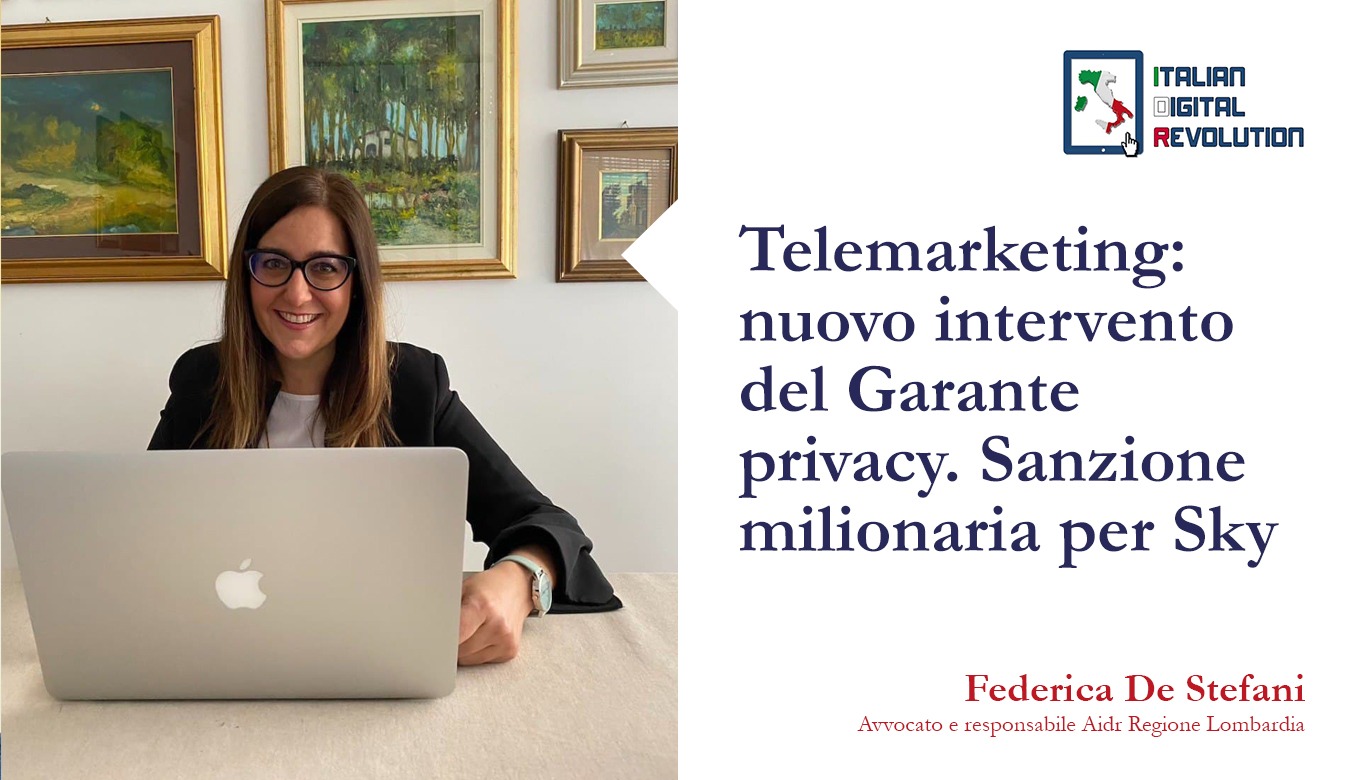 Telemarketing: nuovo intervento del Garante privacy. Sanzione milionaria per Sky