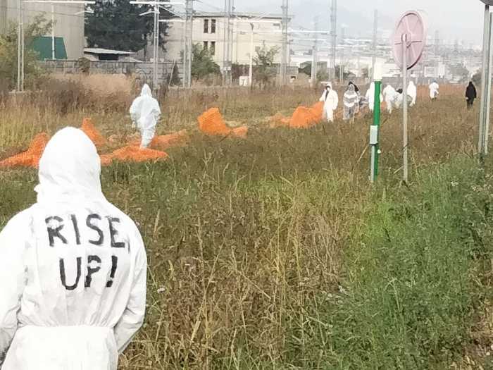 Blitz No Tav in cantiere vicentino, smontate reti recinzione